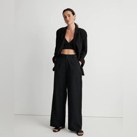 Madewell The Relaxed Blazer in Softdrape Sz M - Picture 1 of 6